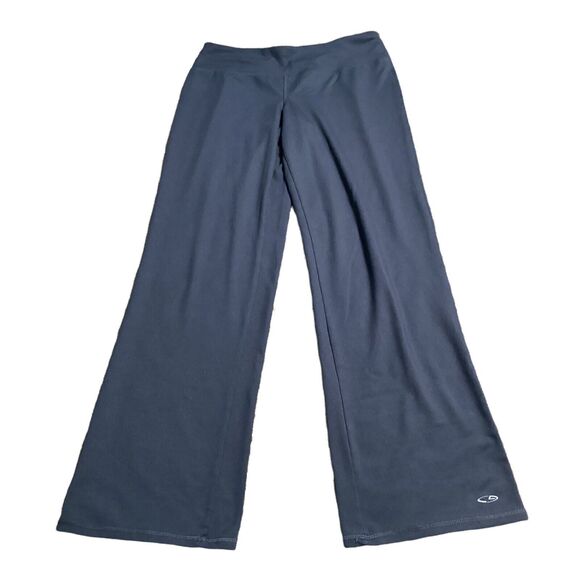 Champion Pants - Champion Women's Grey Mid-Rise Wide Leg Ankle Pants XS